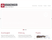 Tablet Screenshot of baugmbh.at